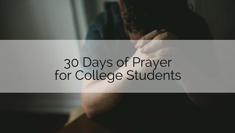 30 Days of Prayer for College Students